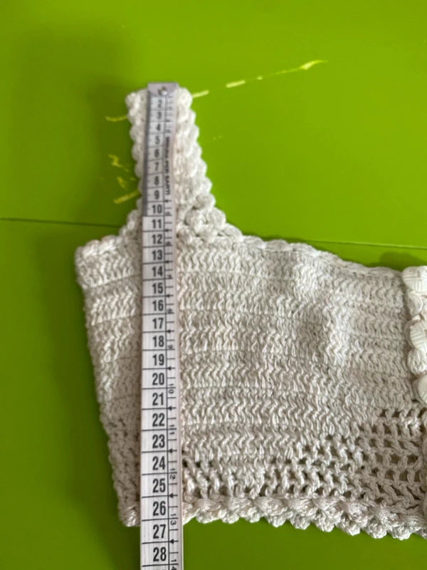 Top Handmade lavorato a mano Gonna a Sirena