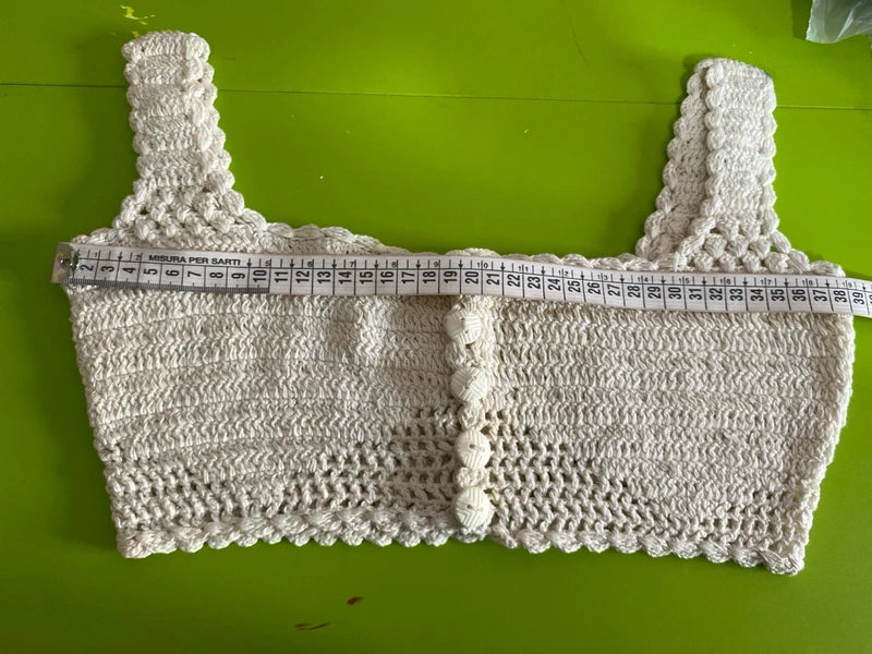 Top Handmade lavorato a mano Gonna a Sirena