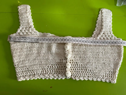 Top Handmade lavorato a mano Gonna a Sirena