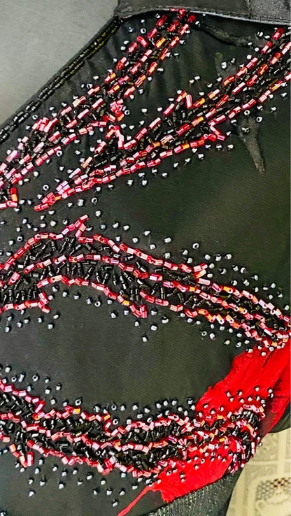 Abito Vintage Anni 70 in Chiffon