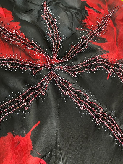 Abito Vintage Anni 70 in Chiffon