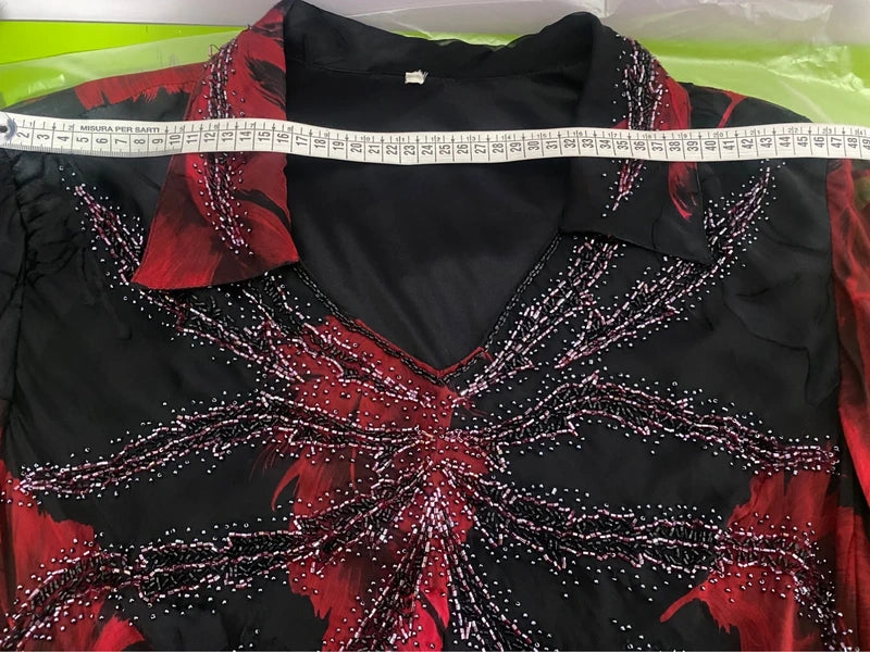 Abito Vintage Anni 70 in Chiffon