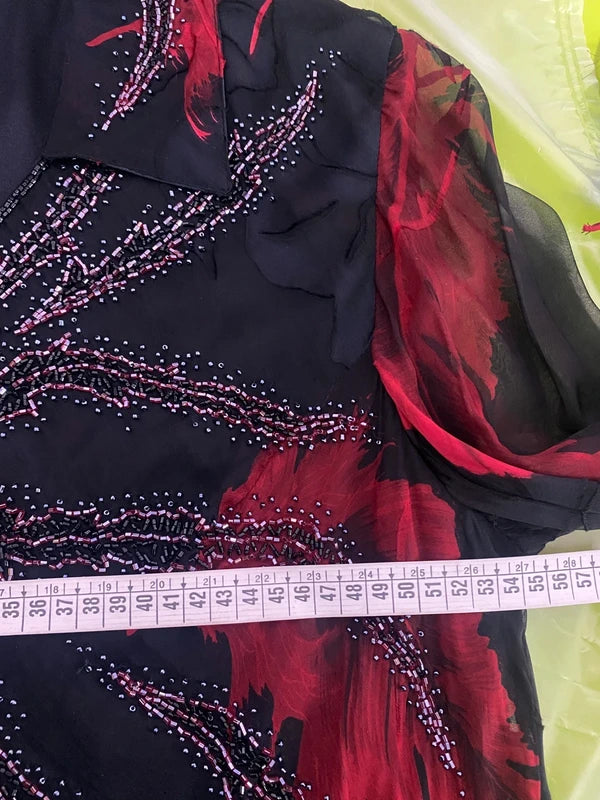 Abito Vintage Anni 70 in Chiffon