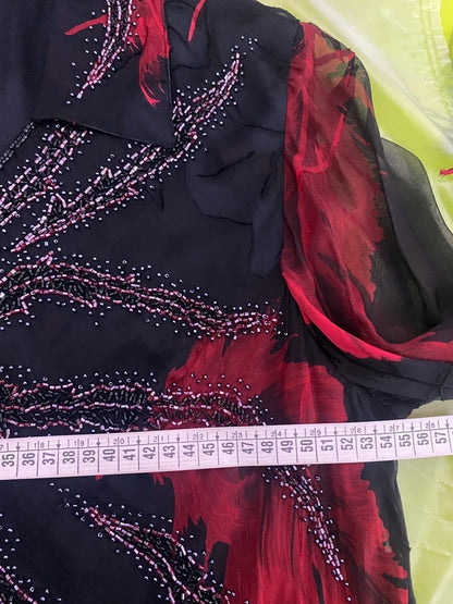 Abito Vintage Anni 70 in Chiffon