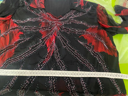 Abito Vintage Anni 70 in Chiffon