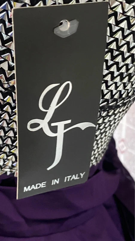 Abito Longuette effetto Raso Violette