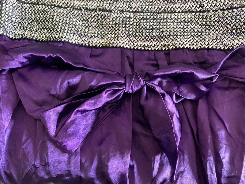 Abito Longuette effetto Raso Violette