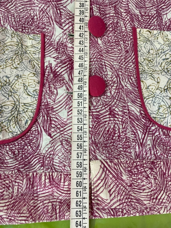 Blazer Etnico Artistico Pantalone Plissettato e Body