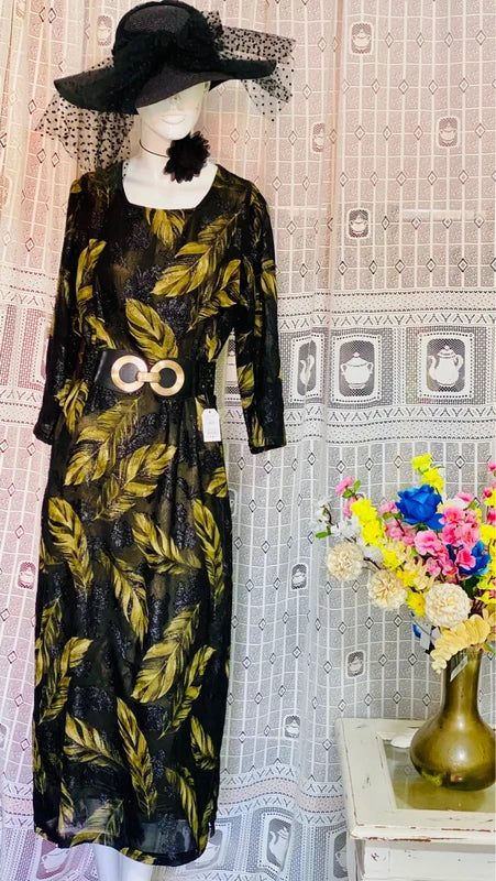 Abito Vintage Lungo Sartoriale