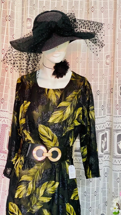 Abito Vintage Lungo Sartoriale