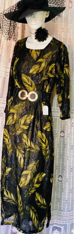 Abito Vintage Lungo Sartoriale