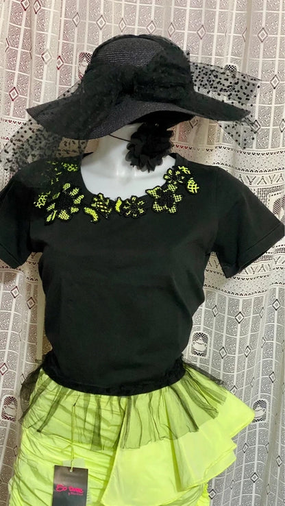 Gonna con Voilant e Top