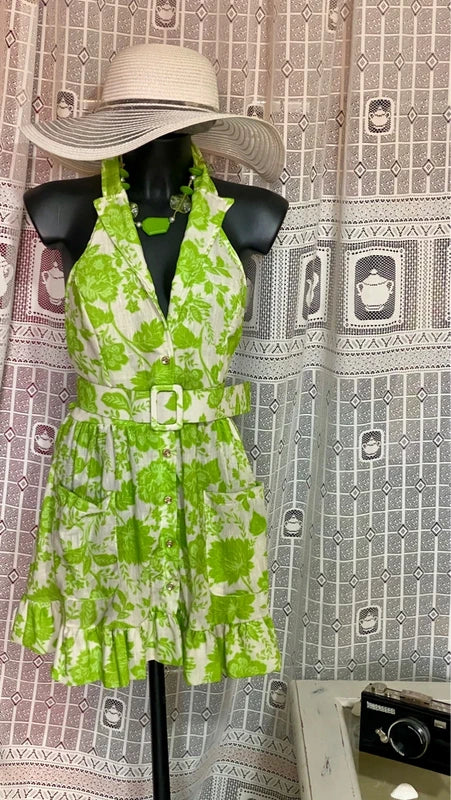 Abito con Balze anni 70" Trilly