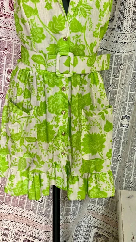 Abito con Balze anni 70" Trilly