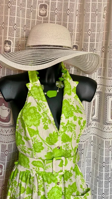 Abito con Balze anni 70" Trilly