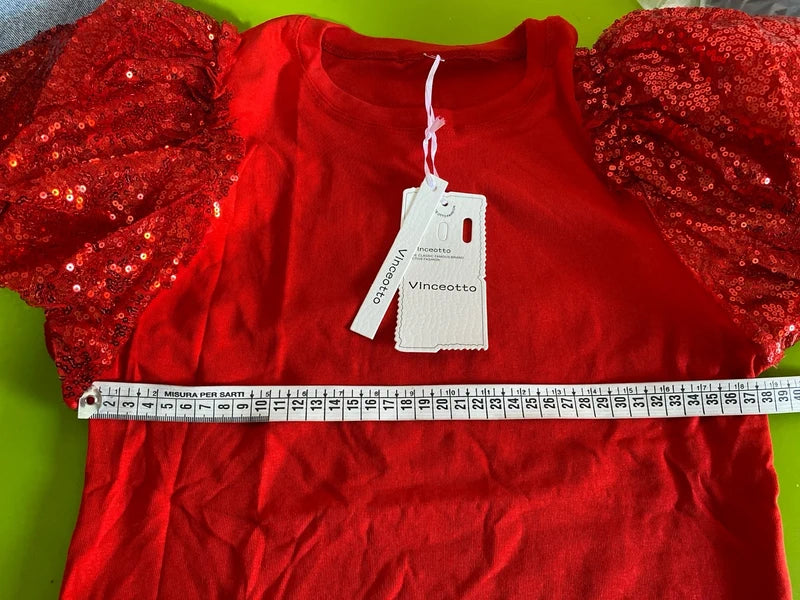 Top con Paillettes E Gonna Zara