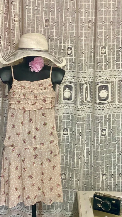 Abito Longuette Vintage con Voilant