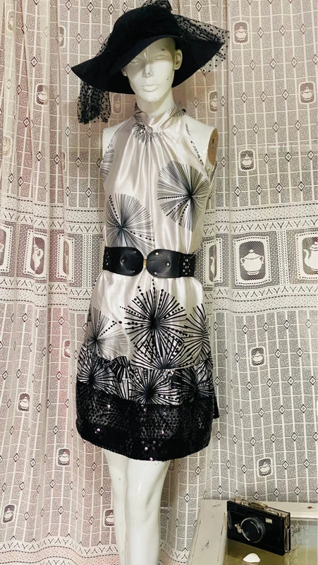 Abito Vintage anni ’60 con Paillettes