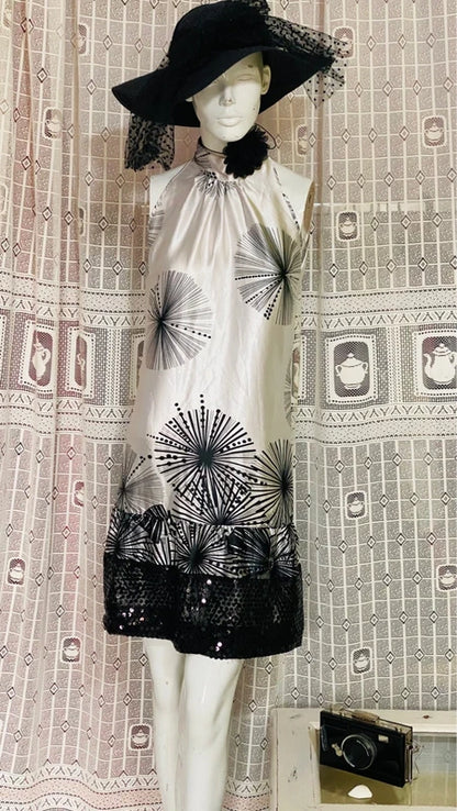 Abito Vintage anni ’60 con Paillettes