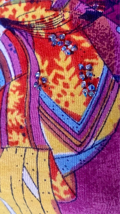 Handmade Crochet Top, Trousers, and Bag Set