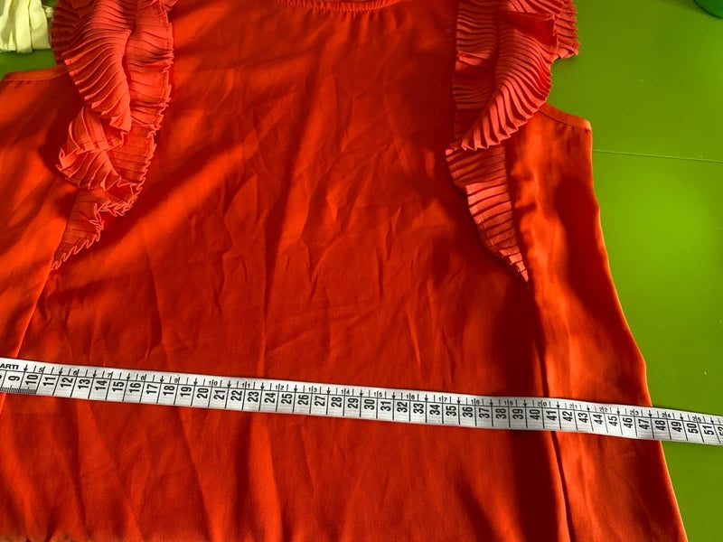 Abito con Voilant Plissettate