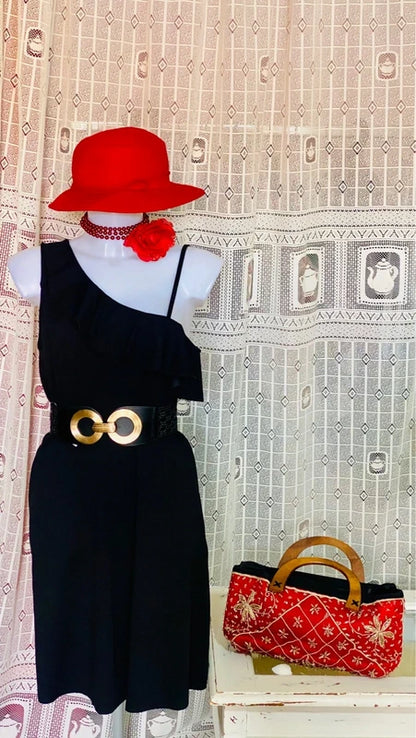 Pimkie Asymmetric Longuette Dress with Voile