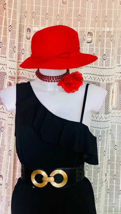 Pimkie Asymmetric Longuette Dress with Voile