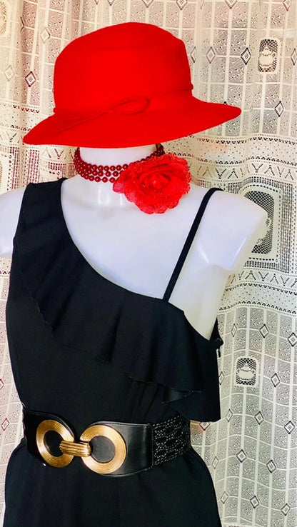 Pimkie Asymmetric Longuette Dress with Voile