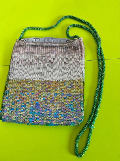 Fabulous Sequin Top and Bag Long Skirt