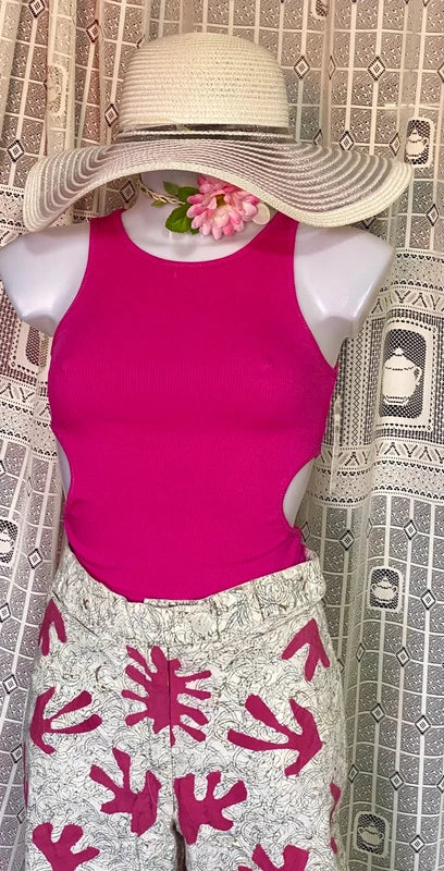 Wide Leg Ethnic Trousers and Bodysuit