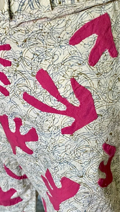 Wide Leg Ethnic Trousers and Bodysuit