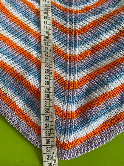 Long Skirt with Belt and Crochet Top