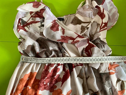 Voile dress Handmade crochet bag