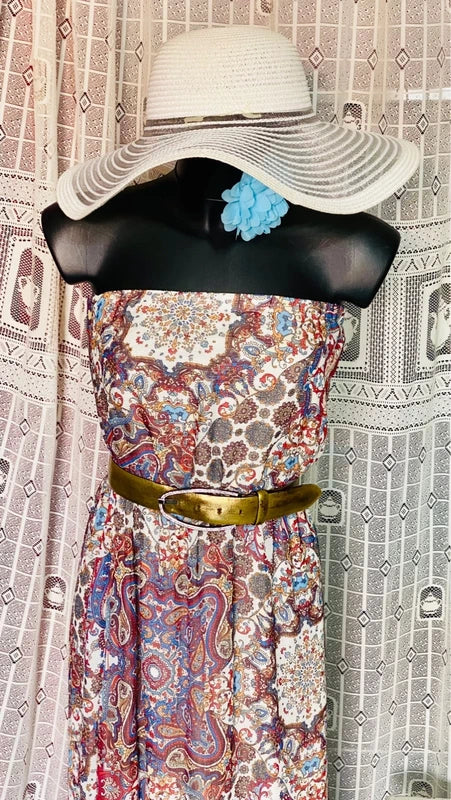 Abito lungo a fascia Benetton