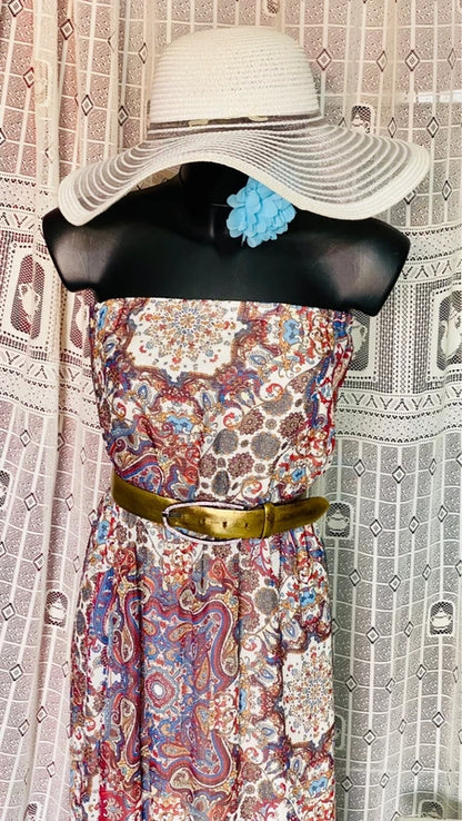 Abito lungo a fascia Benetton