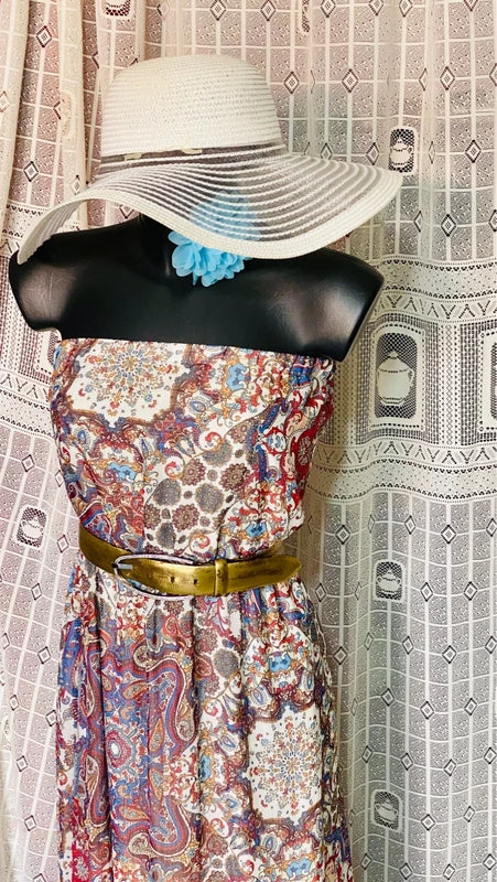 Abito lungo a fascia Benetton