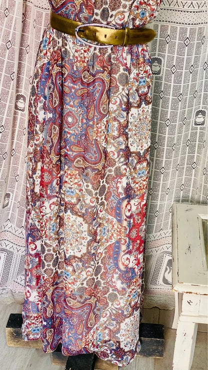 Abito lungo a fascia Benetton