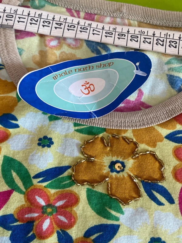 Palazzo trousers and ethnic top set