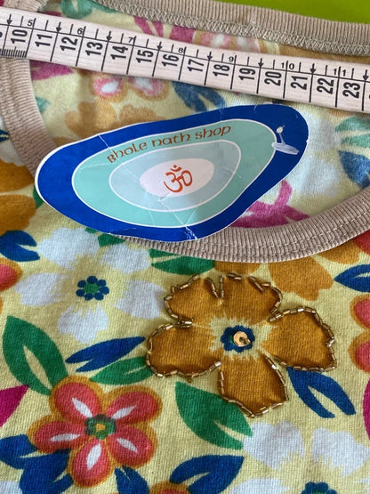 Palazzo trousers and ethnic top set