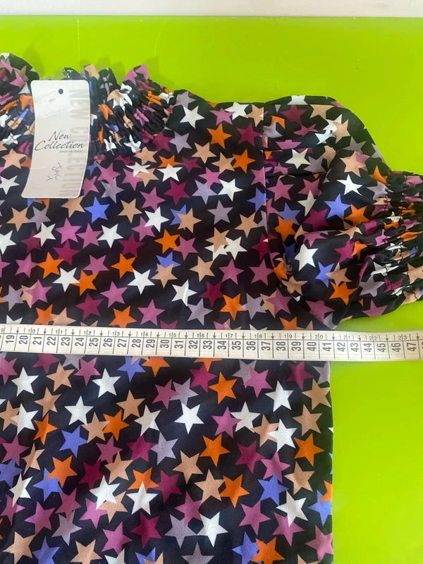 Long skirt set with belt and top