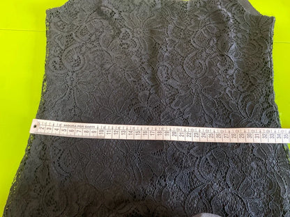 Tubino nero in pizzo Zara