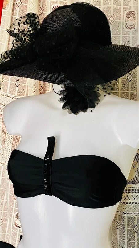 Coral bandeau bikini by Sogni D'Oro