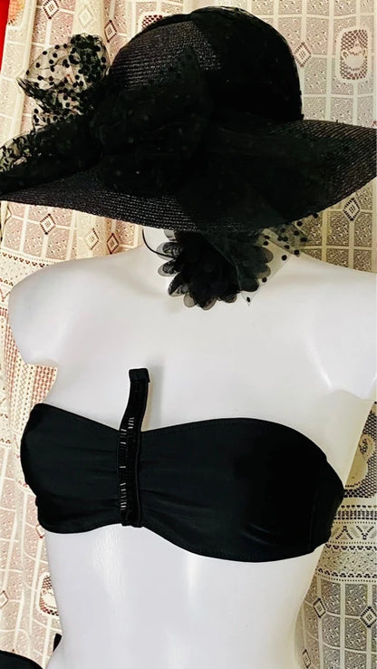 Coral bandeau bikini by Sogni D'Oro