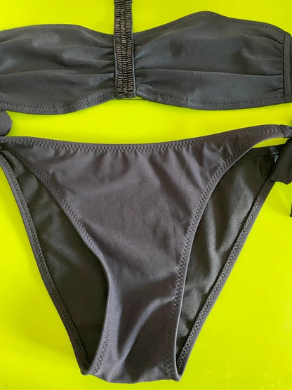 Coral bandeau bikini by Sogni D'Oro