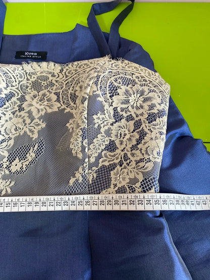 Elegant dress with lace bolero