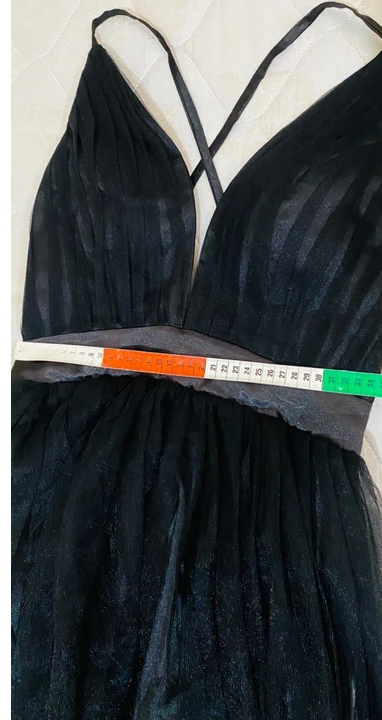 Abito Lungo In Tulle Elegante