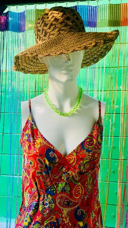 Ethnic style bolero and dress coordinated