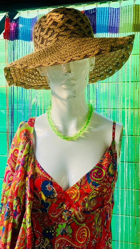 Ethnic style bolero and dress coordinated