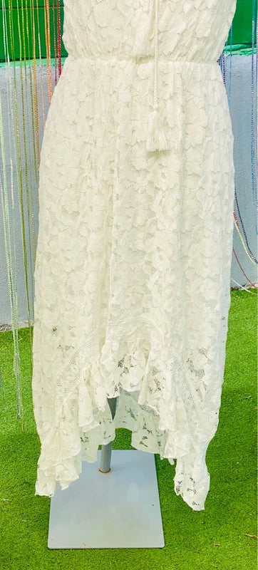 Bohemian Boho chic longuette dress