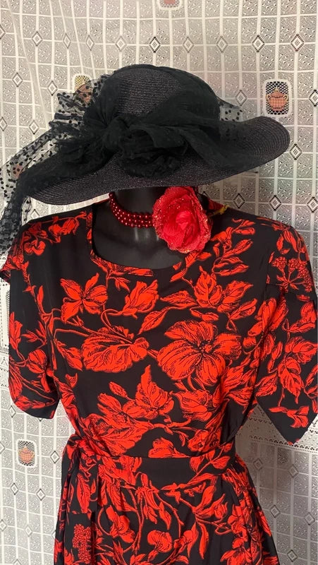 Abito Shein longuette Rose